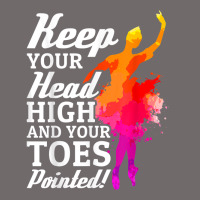 Ballet Dancer Keep Head High Toes Pointed Ballerina Teacher Urban Heavy Tee | Teevron