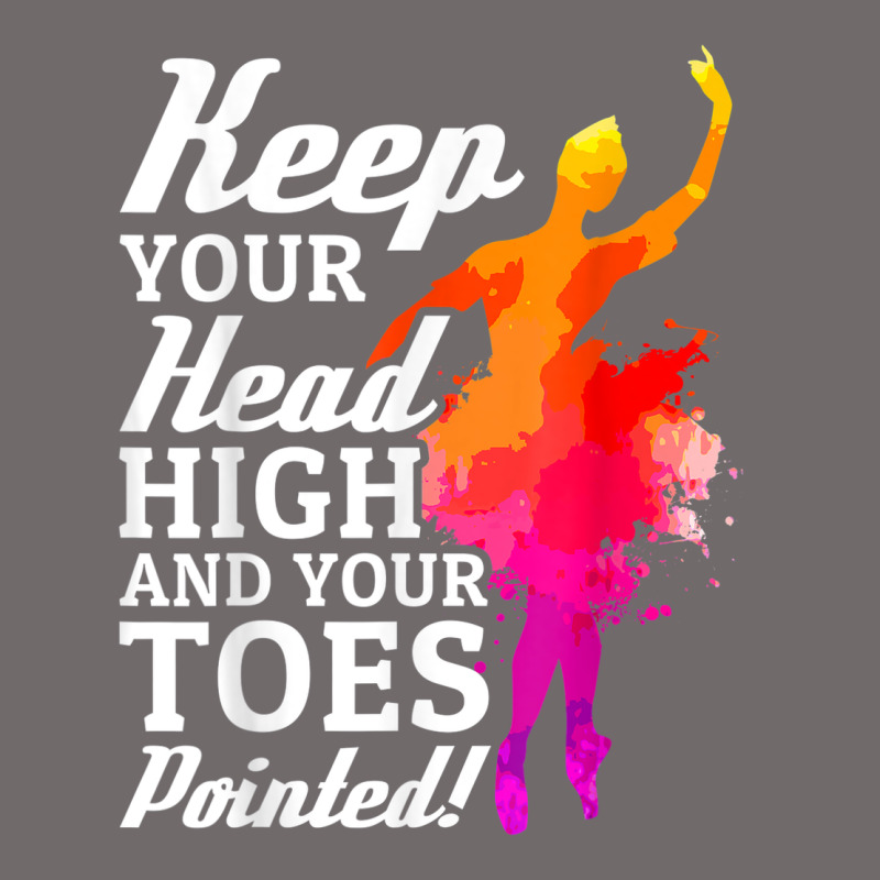 Ballet Dancer Keep Head High Toes Pointed Ballerina Teacher Urban Heavy Tee by linhVisuals | Teevron