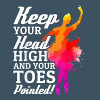 Ballet Dancer Keep Head High Toes Pointed Ballerina Teacher Urban Heavy Tee | Teevron
