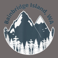 Bainbridge Island Wa Mountains Hiking Climbing Camping Urban Heavy Tee | Teevron