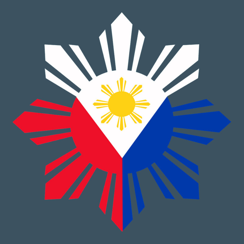 Philippine Flag Hoodie Pinoy Flag Filipino Shirt Pinoy Sun Urban Heavy Tee by linhVisuals | Teevron