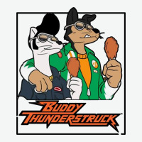 Buddy Thunderstruck Friend Urban Heavy Tee | Teevron