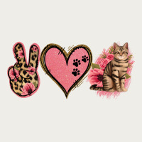 Peace Love Cats Zipper Hoodie | Teevron