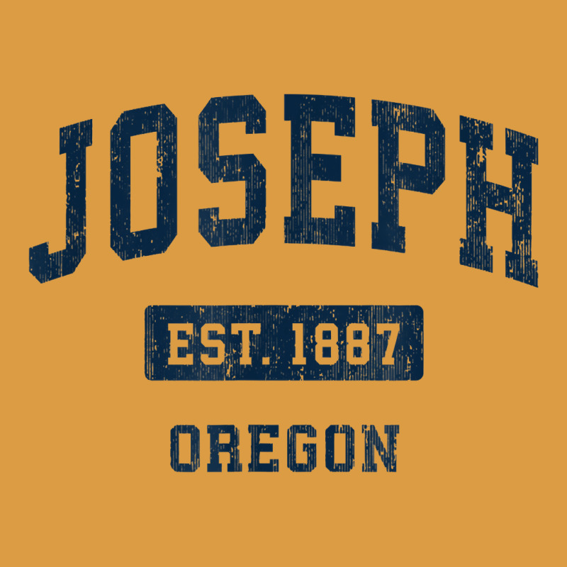 Joseph Oregon Or Vintage Sports Established Navy Design T Shirt Urban Heavy Tee by linhVisuals | Teevron