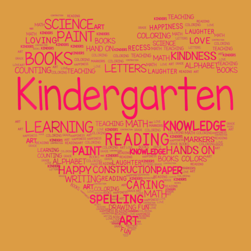 Cute Love Heart Kindergarten Teacher Valentines Day Womens Urban Heavy Tee by linhVisuals | Teevron