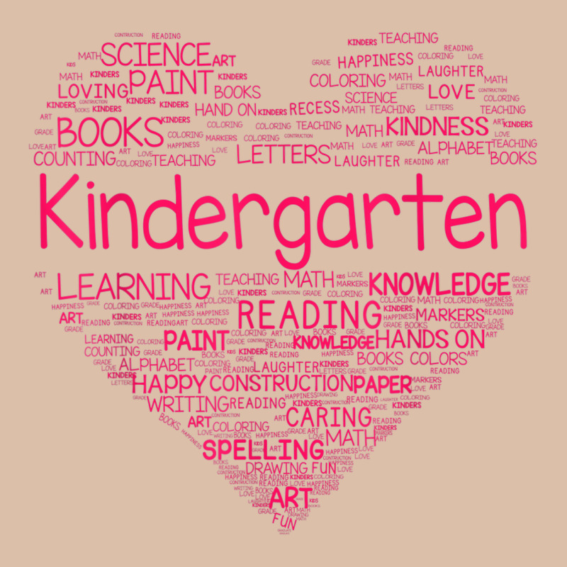 Cute Love Heart Kindergarten Teacher Valentines Day Womens Urban Heavy Tee by linhVisuals | Teevron