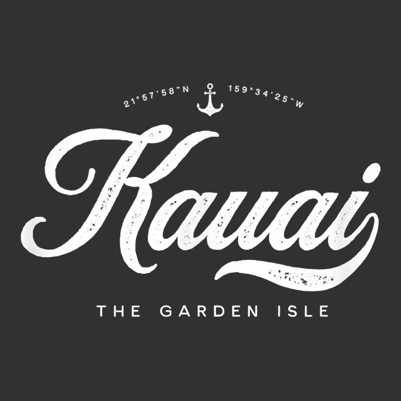 Kauai Hawaii Vintage Retro T Shirt Urban Heavy Tee by linhVisuals | Teevron