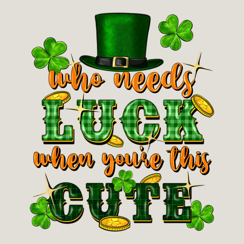 Who Needs Luck When Youre This Cute St Patricks Heavy Core Tee by FaDigitalArtStudio | Teevron