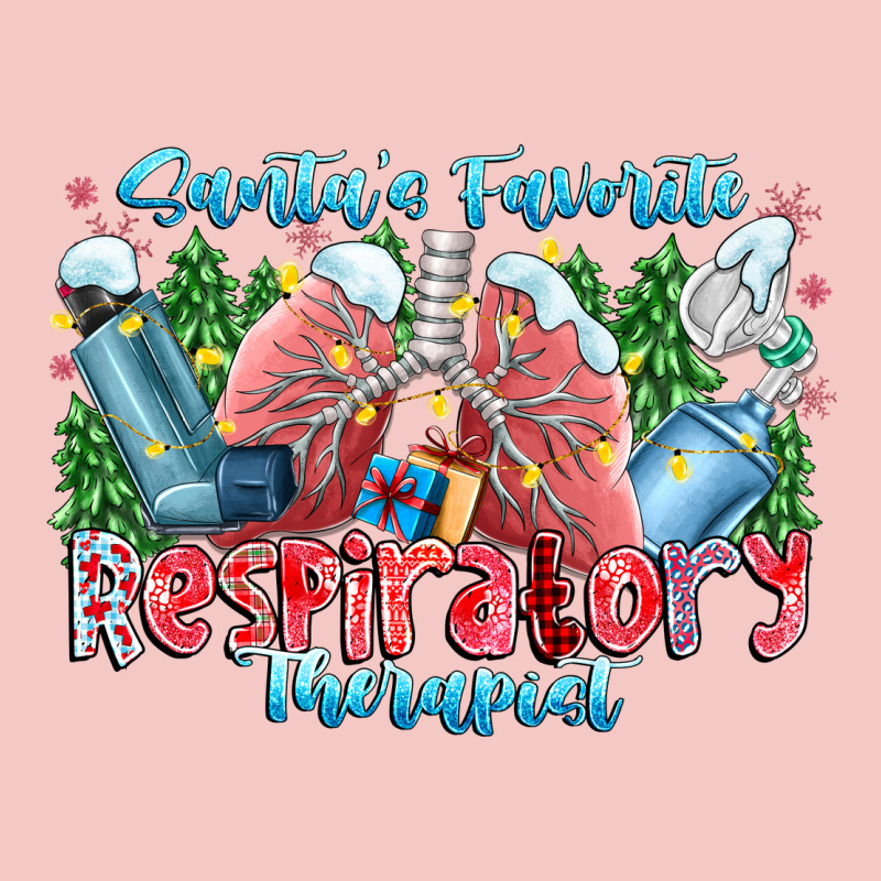 Santa's Favorite Respiratory Therapist Urban Heavy Tee by CowhideDigitalArt | Teevron