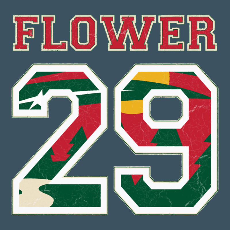 Flower 29 Wild Goalie Fleury Minnesota Pro Ice Hockey Design Urban Heavy Tee by linhVisuals | Teevron