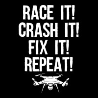 Funny Drone Racing Design Men Women Drone Pilot Rc Racers Urban Heavy Tee | Teevron