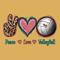 Peace Love Volleyball Premium Hoodie | Teevron