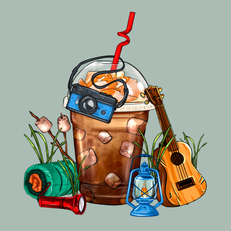 Camping Frappe Coffee Classic Tee by FaDigitalArtStudio | Teevron