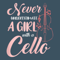 Never Underestimate A Girl With A Cello Urban Heavy Tee | Teevron