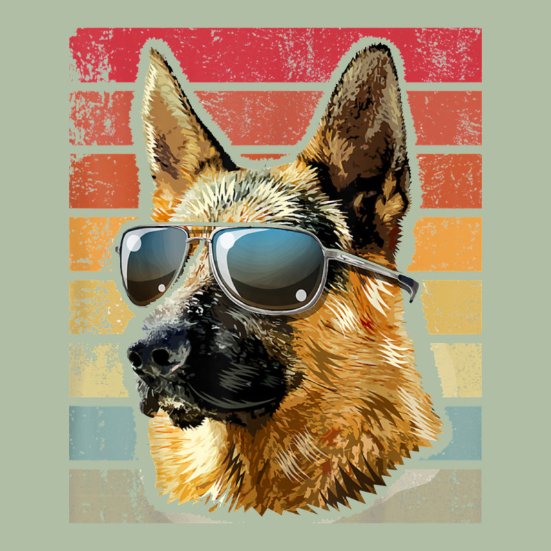 Retro Vintage German Shepherd German Shepherd Dog Gift Urban Heavy Tee by linhVisuals | Teevron
