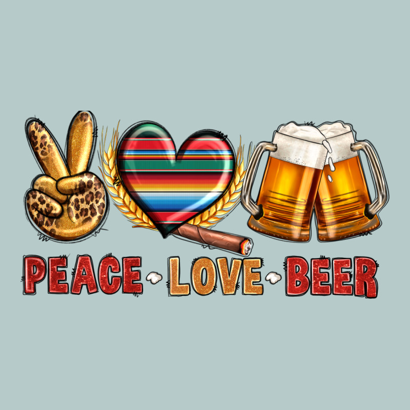 Peace Love Beer Bbs Heavy Core Tee by BundleAndBundleShop | Teevron