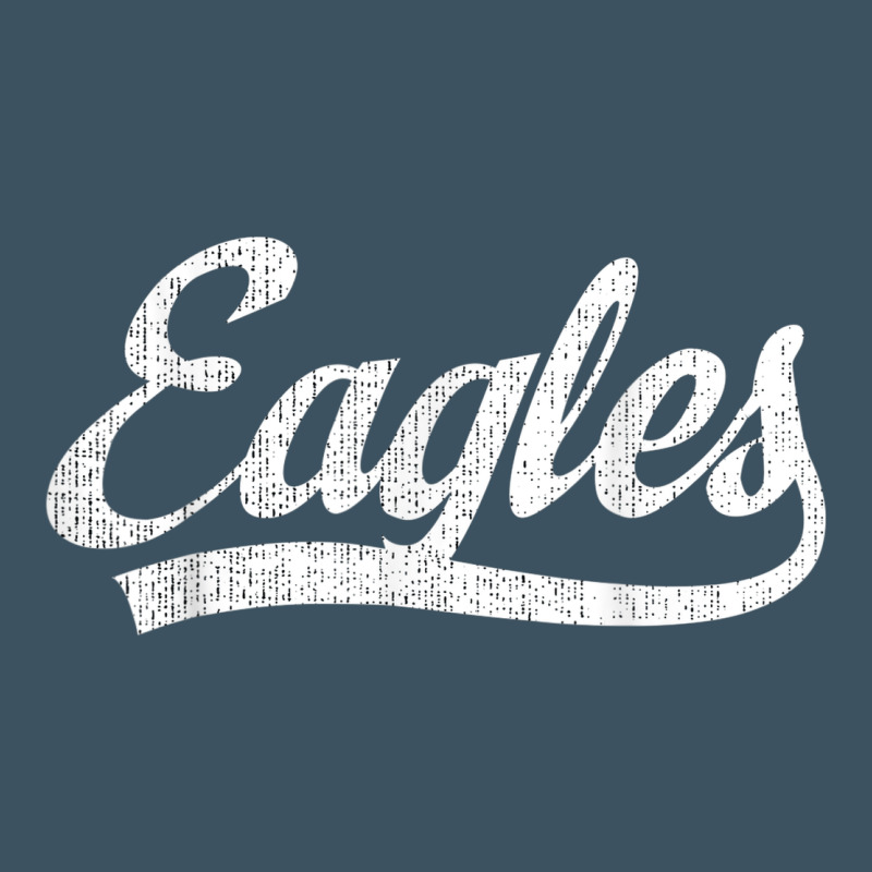 Eagles School Sports Fan Team Spirit Mascot Gift Urban Heavy Tee by linhVisuals | Teevron