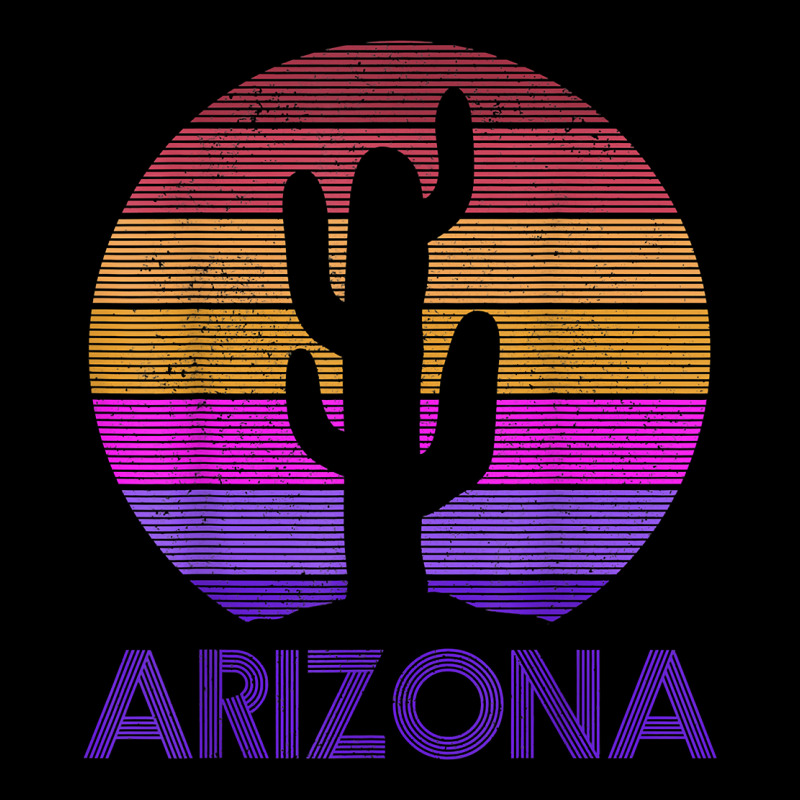 Arizona   Vintage Retro Cactus Souvenir Gift T Shirt Urban Heavy Tee by linhVisuals | Teevron