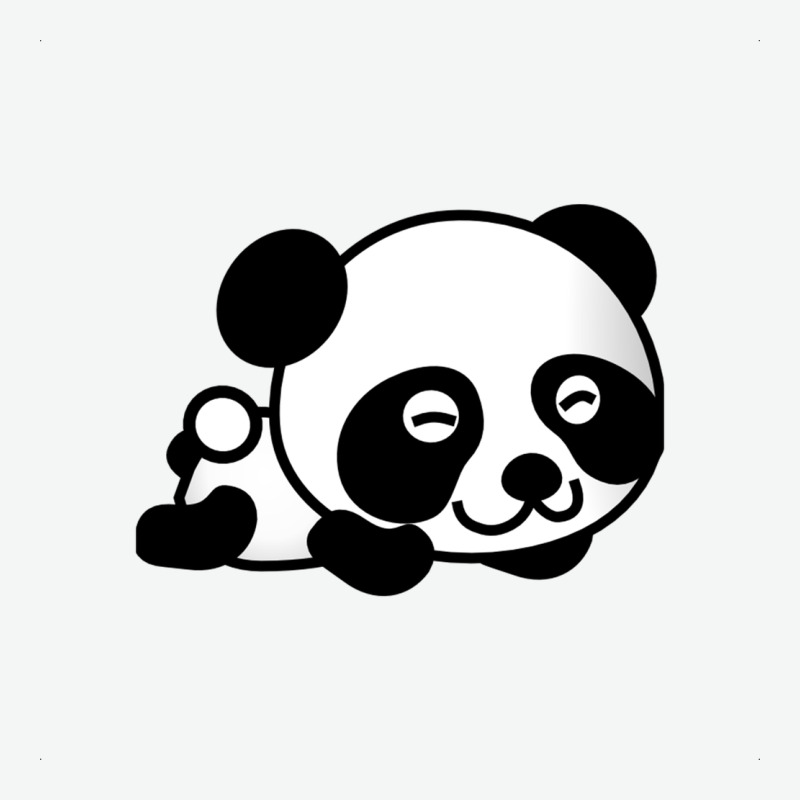 Baby Panda Bear Urban Heavy Tee by linhVisuals | Teevron