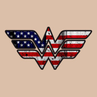Wonder Woman American Flag Urban Heavy Tee | Teevron