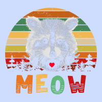 Funny Vintage Raccoon Meow Raccoon Lovers Urban Heavy Tee | Teevron