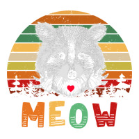 funny vintage raccoon meow raccoon lovers | Teevron