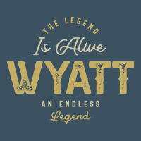 The Legend Wyatt Funny Personalized Name Urban Heavy Tee | Teevron