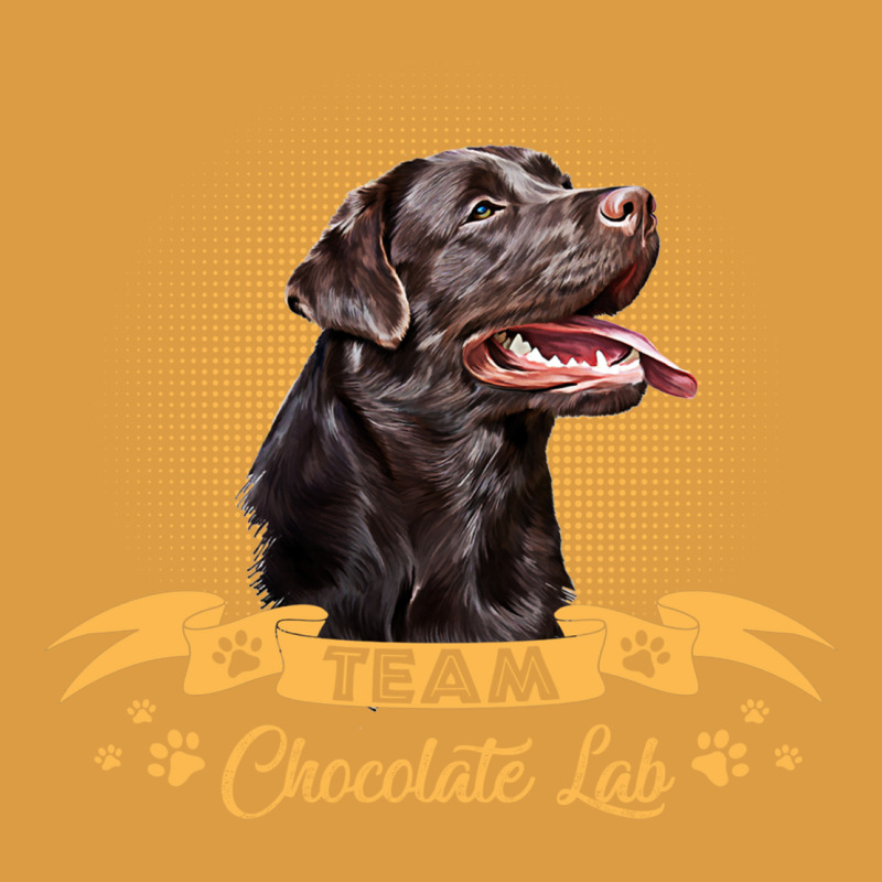 Labrador Retriever Team Chocolate Lab Funny Urban Heavy Tee by linhVisuals | Teevron