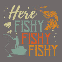 Here Fishy Fishy Fishy Fishing Lovers Gifts Urban Heavy Tee | Teevron