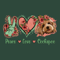 Peace Love Cockapoo Zipper Hoodie | Teevron
