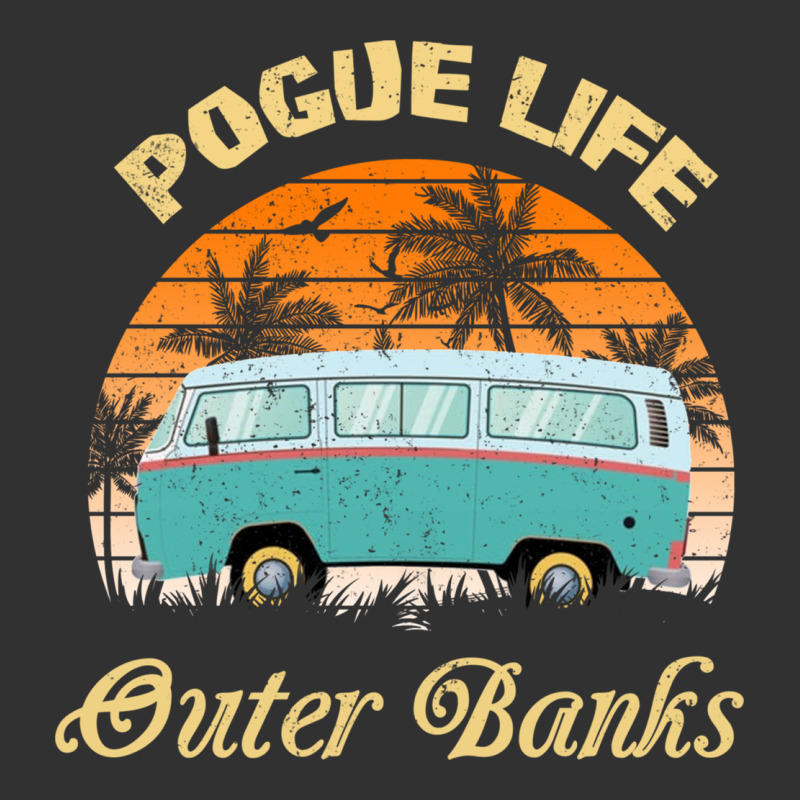Pogue Life Outer Banks Retro Vintage Sunny Urban Heavy Tee by linhVisuals | Teevron