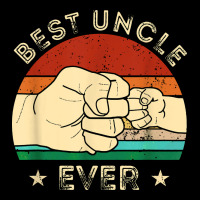 Vintage Best Uncle Ever Fist Bump Funny Uncle Fathers Day Urban Heavy Tee | Teevron