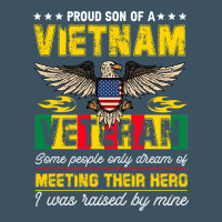 Proud Vietnam Veteran Son Gifts Raised By My Hero Veteran Day Urban Heavy Tee | Teevron
