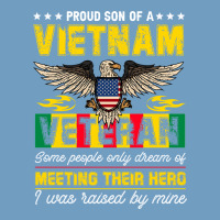 Proud Vietnam Veteran Son Gifts Raised By My Hero Veteran Day Urban Heavy Tee | Teevron