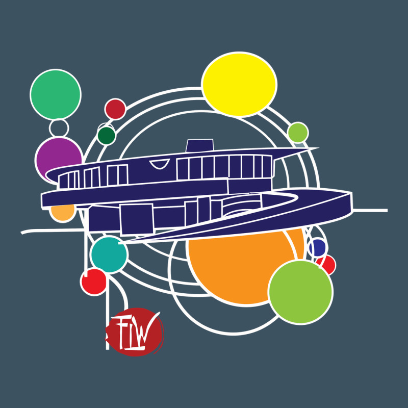 Retro Graphic Design   Frank Lloyd Wright Urban Heavy Tee by linhVisuals | Teevron