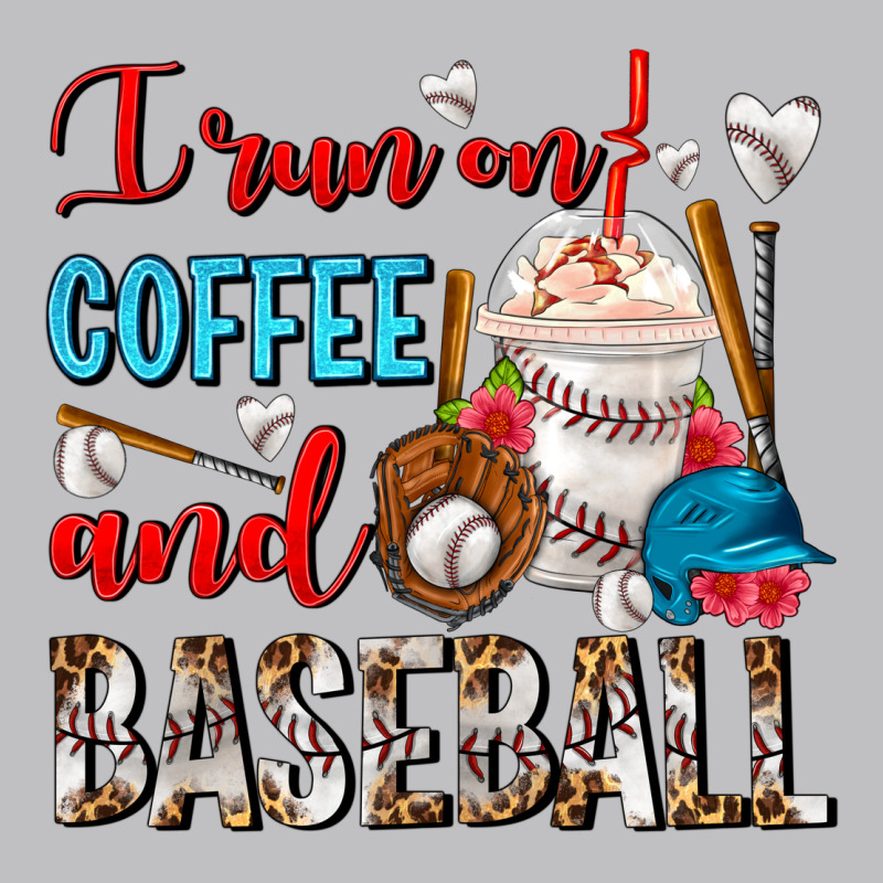 I Run On Coffee And Baseball Frappe Classic Tee by FaDigitalArtStudio | Teevron
