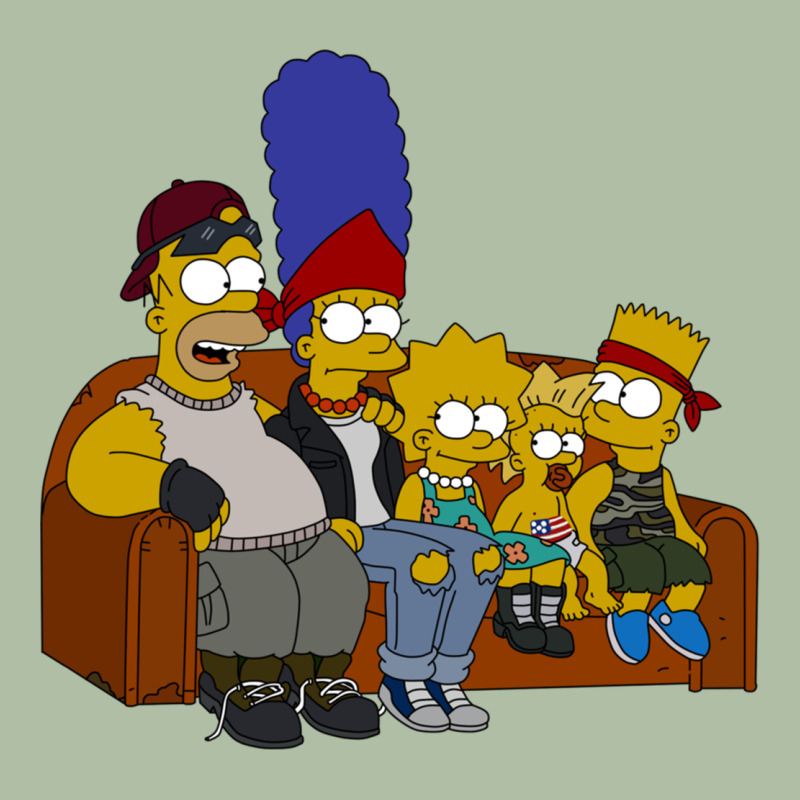 Simpson Family Urban Heavy Tee by linhVisuals | Teevron