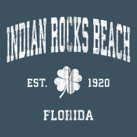Indian Rocks Beach Florida Vintage Shamrock Sports Zip Hoodie Urban Heavy Tee | Teevron