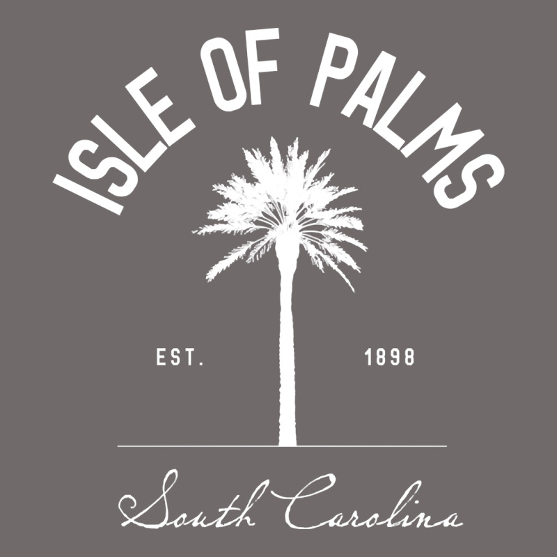 Isle Of Palms Sc Palm Tree Isle Of Palms Beach Gift Pullover Hoodie Urban Heavy Tee by linhVisuals | Teevron