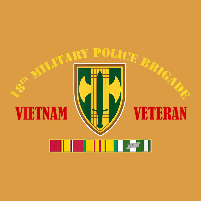 18th Military Police Brigade Vietnam Veteran Veterans Day Urban Heavy Tee by linhVisuals | Teevron