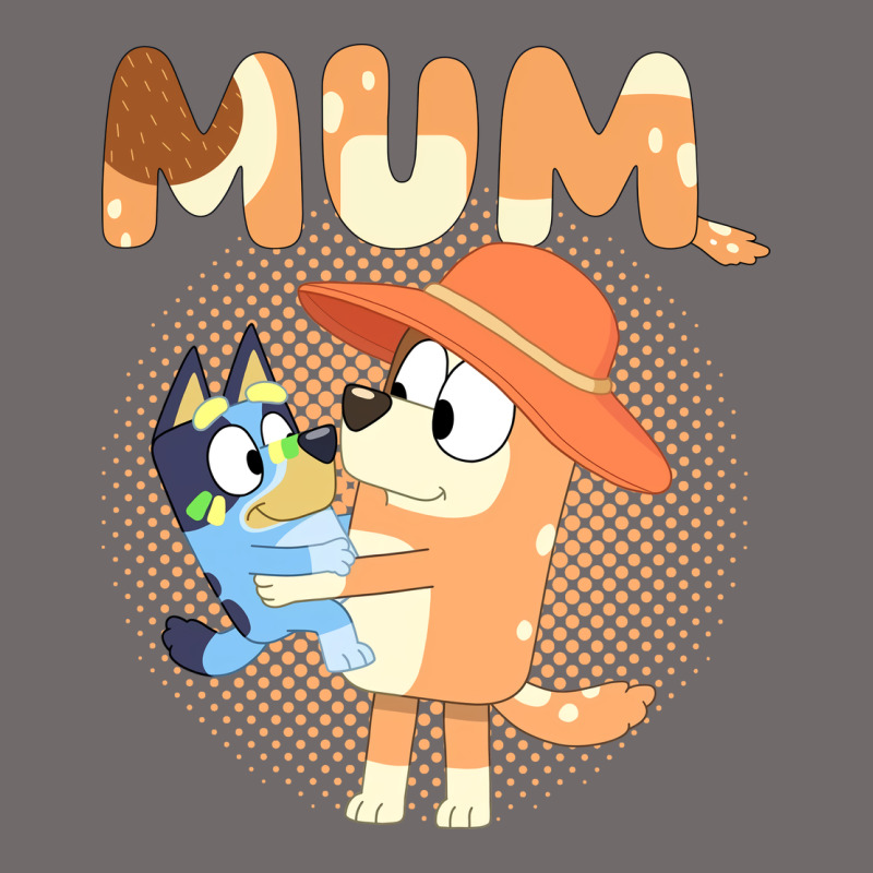 Bluey Mum Urban Heavy Tee by linhVisuals | Teevron