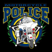 Motorcycle Police Law Enforcement Urban Heavy Tee | Teevron