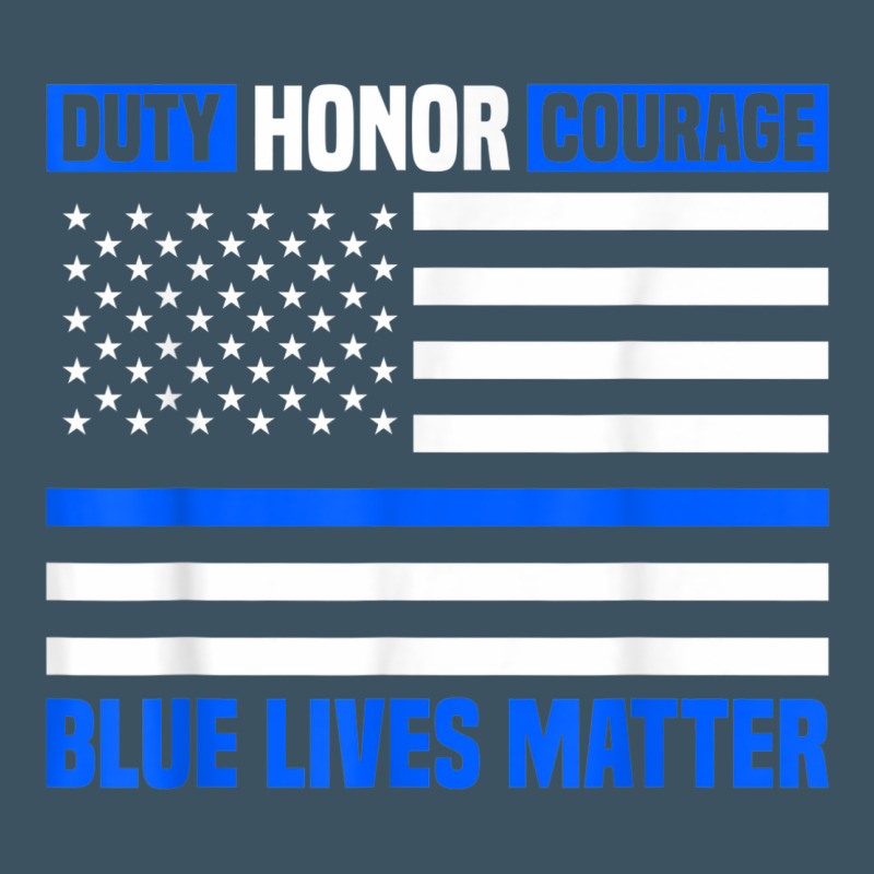 Blue Lives Matter For Police Officer Urban Heavy Tee by linhVisuals | Teevron