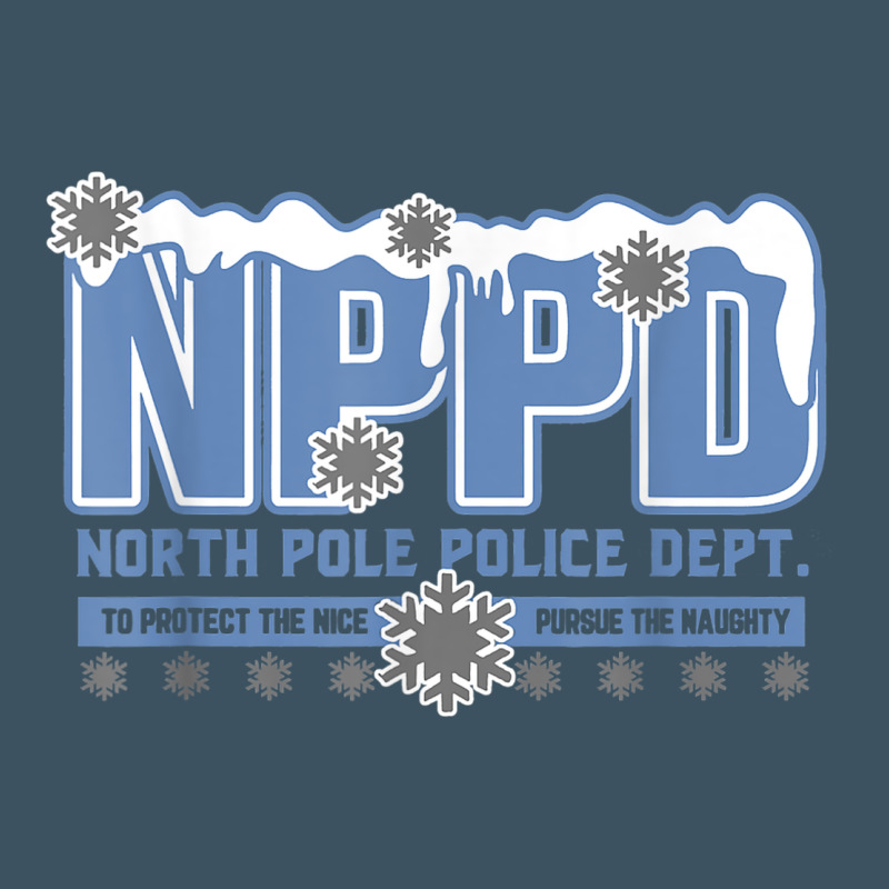 North Pole Police Department Urban Heavy Tee by linhVisuals | Teevron