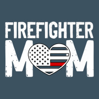Female Firefighter Mom Thin Red Line Flag Firefighting Premium Urban Heavy Tee | Teevron