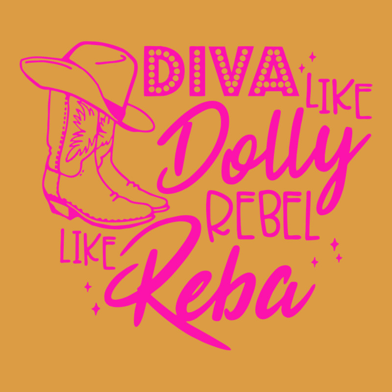 Reba Mcentire Diva Like Dolly Rebel Like Reba Urban Heavy Tee by linhVisuals | Teevron