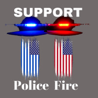 Support Our Police & Fire Departments   1st Responders Premium Urban Heavy Tee | Teevron