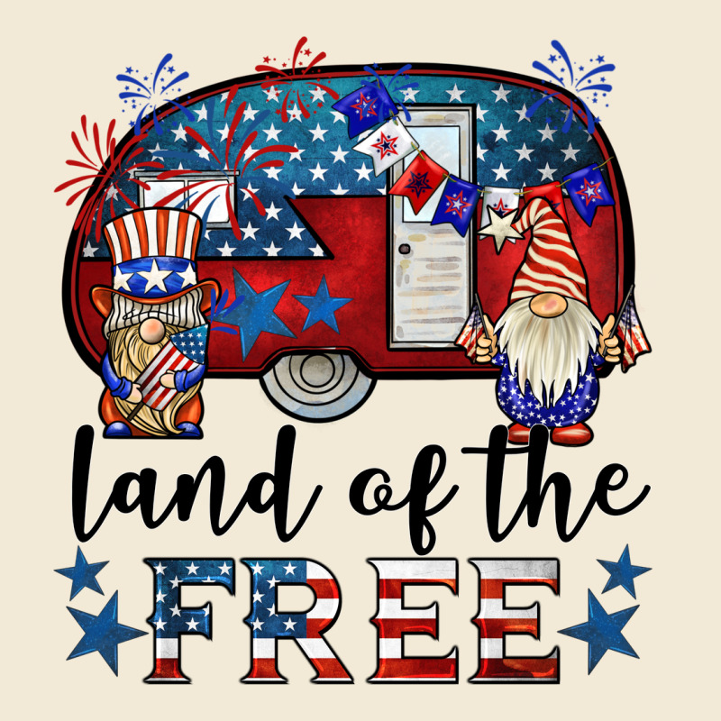 Land Of The Free Caravan Gnomies Premium Hoodie by BarkalooDesign | Teevron