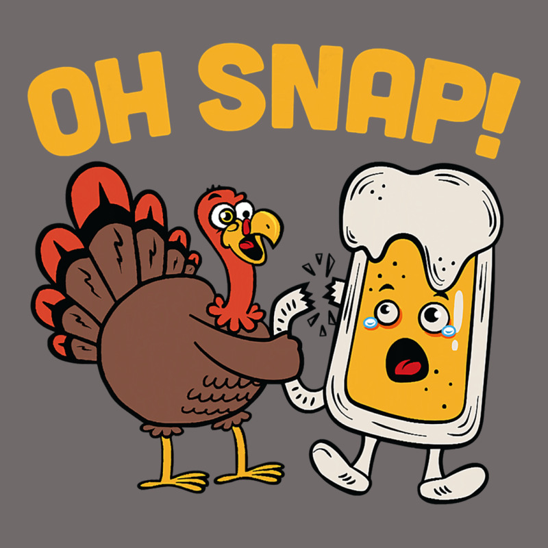 Oh Snap Thanksgiving Cute Turkey Day Urban Heavy Tee by linhVisuals | Teevron