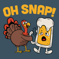 Oh Snap Thanksgiving Cute Turkey Day Urban Heavy Tee | Teevron